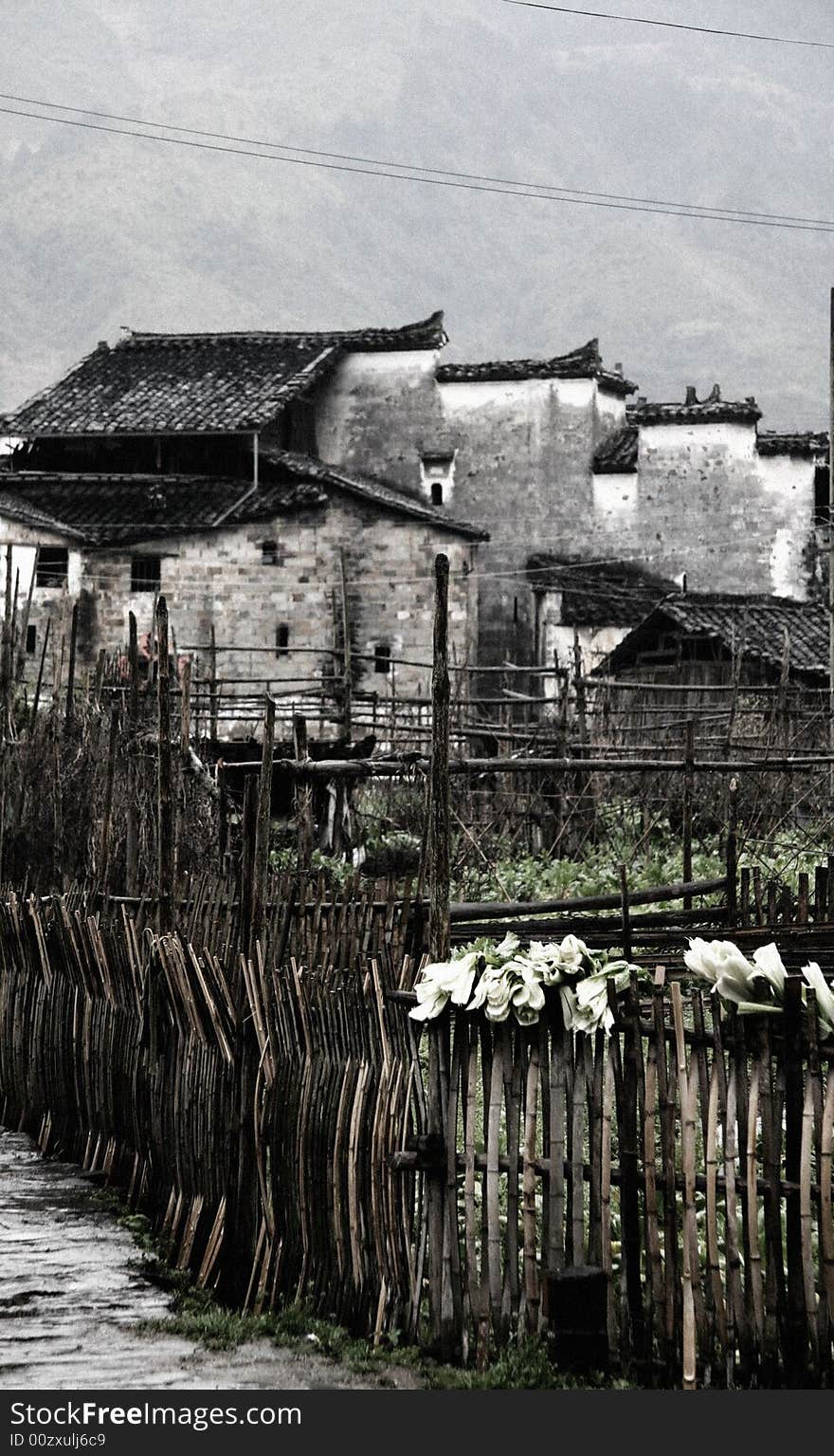 One kinds of chinese traditional architecture, in Wu Yuan, Jiang Xi Province, China. One kinds of chinese traditional architecture, in Wu Yuan, Jiang Xi Province, China