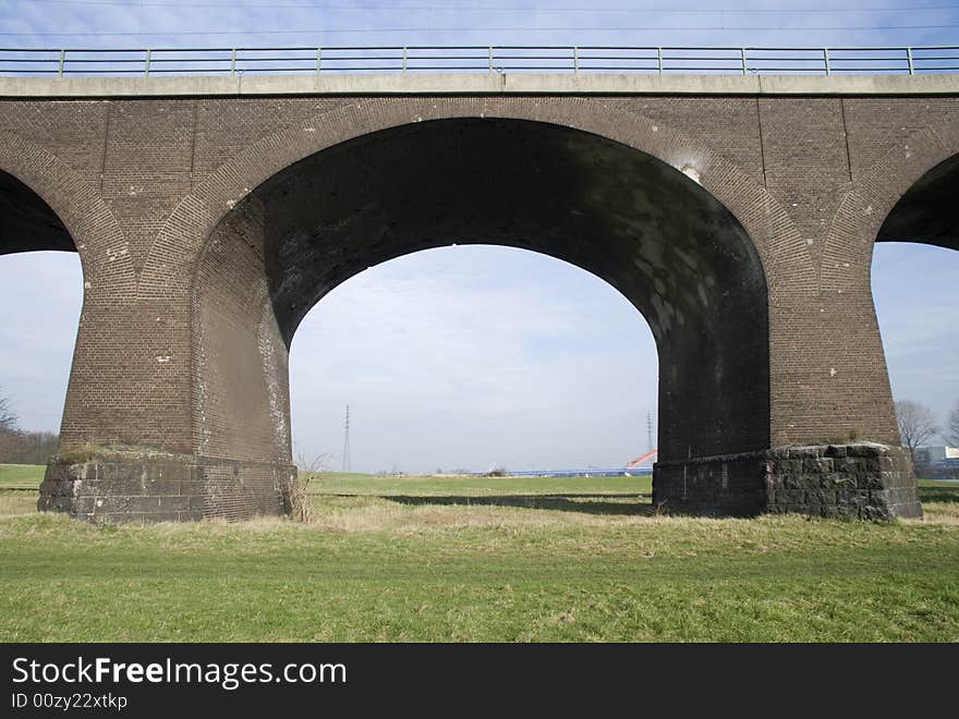 Rhine bridge detail