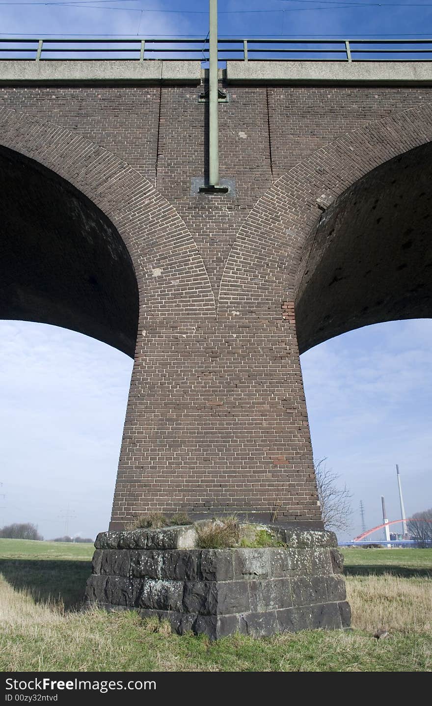 Rhine bridge detail