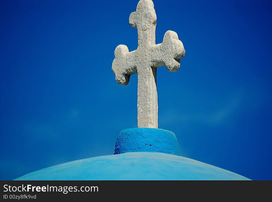 Greek Cross Cycladic Islands Greece