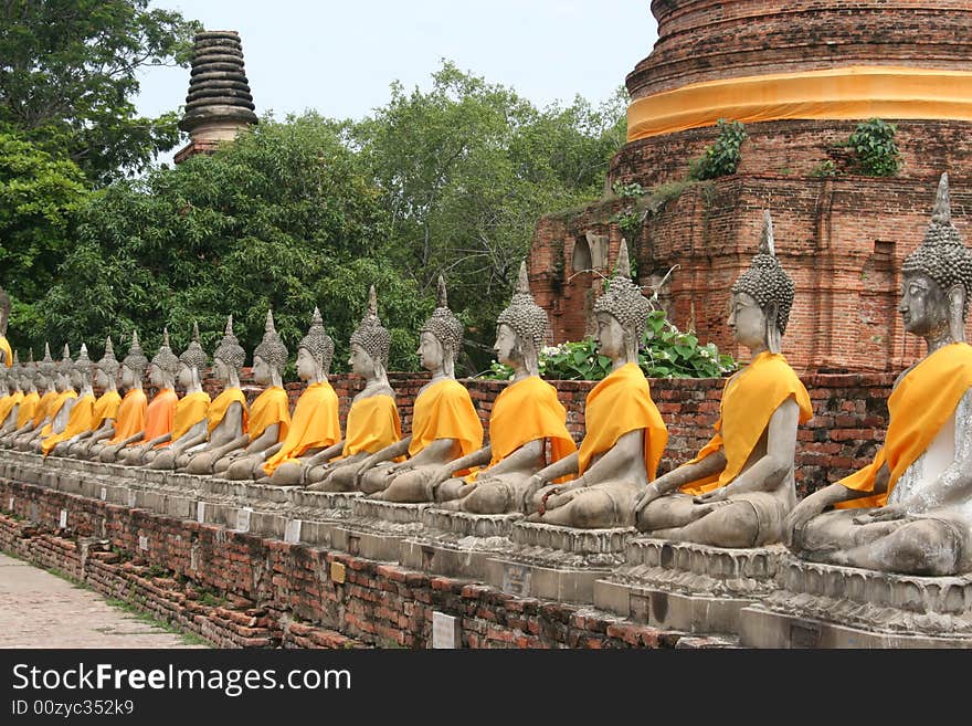 Buddha images at the Hall of Images