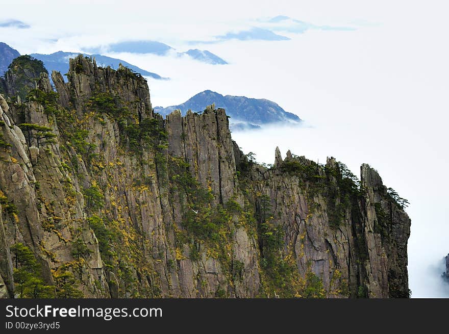 Chinese Mt. Huangshan