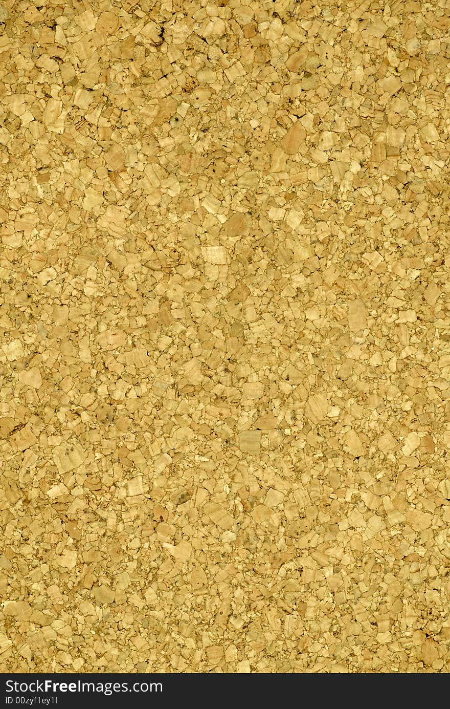 Cork board texture