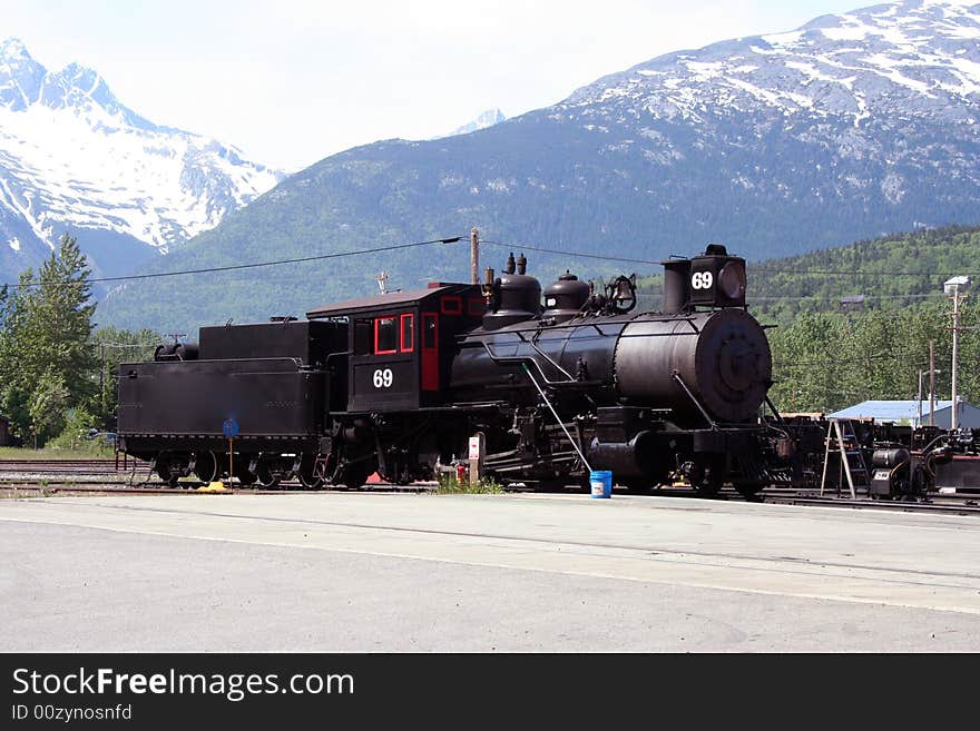 White Pass train