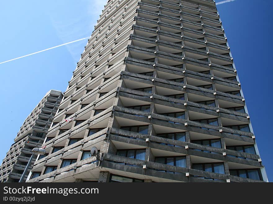 Skyscrapers in the city center