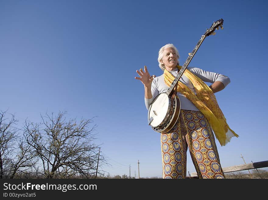 Banjo Player