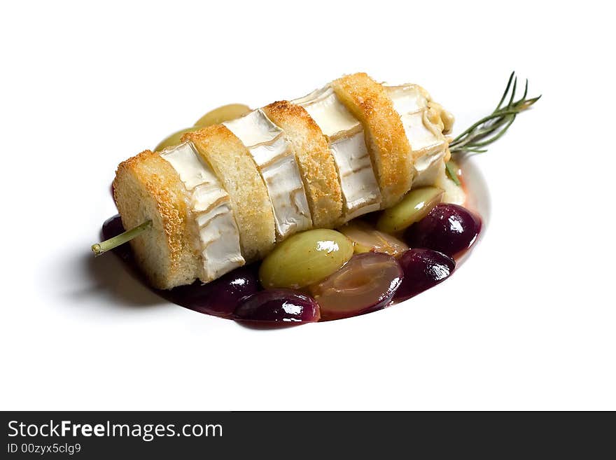 Mediterranean restaurant cuisine - Brie appetizer