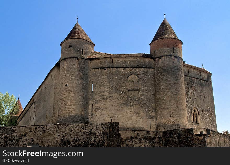 Medivael Fortress of Grandson; Switzerland. Medivael Fortress of Grandson; Switzerland