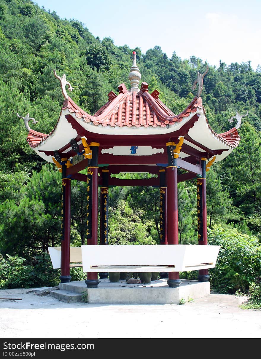 Chinese style summerhouse