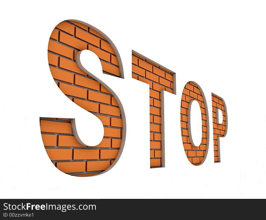 Stop On Wall