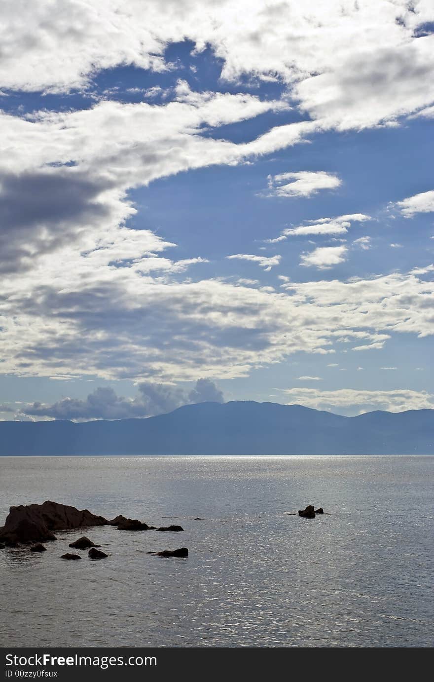 Adriatic Sea Scene, Croatia