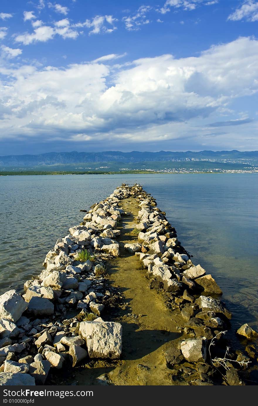 Adriatic sea beach