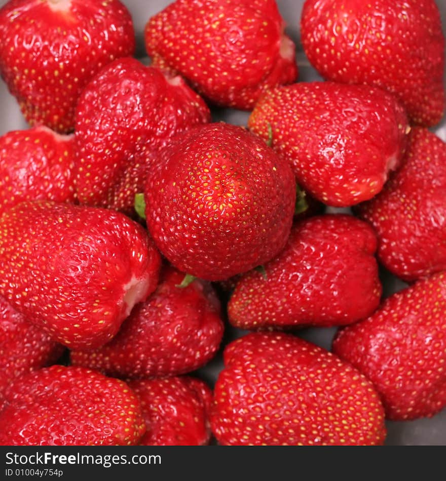 Strawberry background