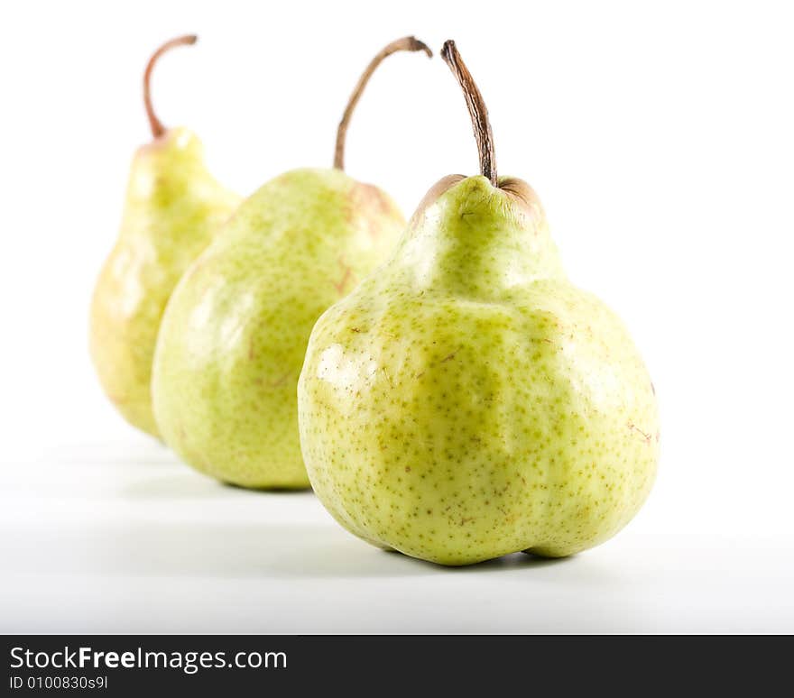 Green pears