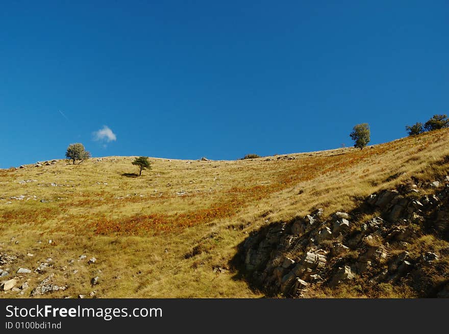 Hils Landscape at Molini di Triora, near Sanremo, Italy. Hils Landscape at Molini di Triora, near Sanremo, Italy