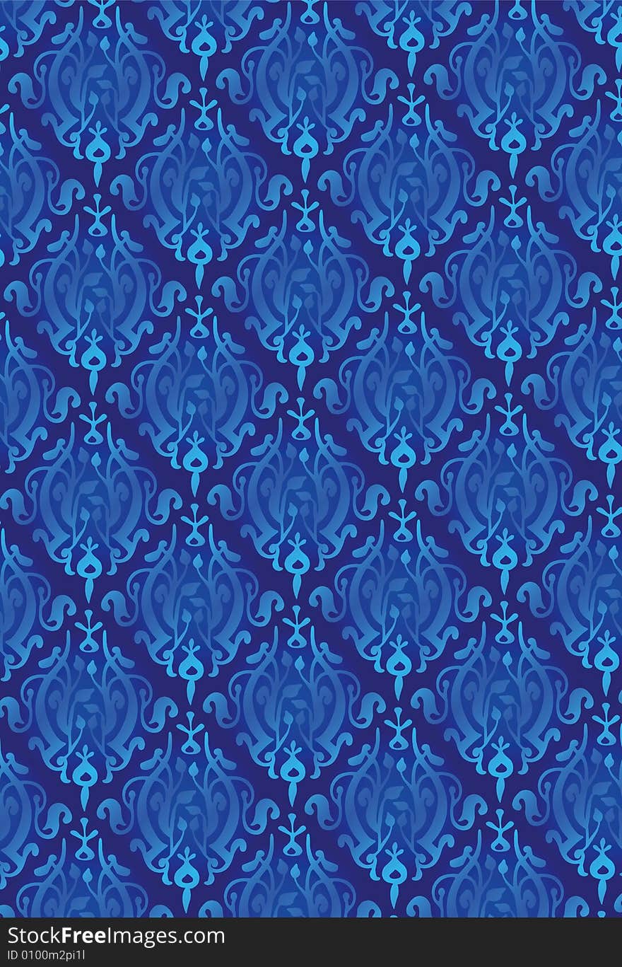 New Damask Style Pattern