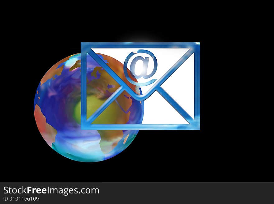 Internet mail in the world