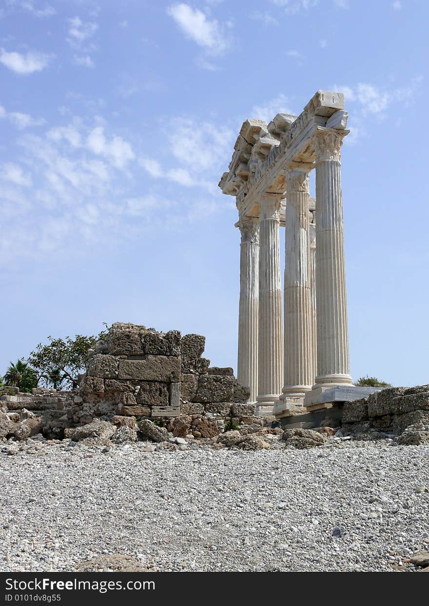 Turkey, Side - Apollo Temple