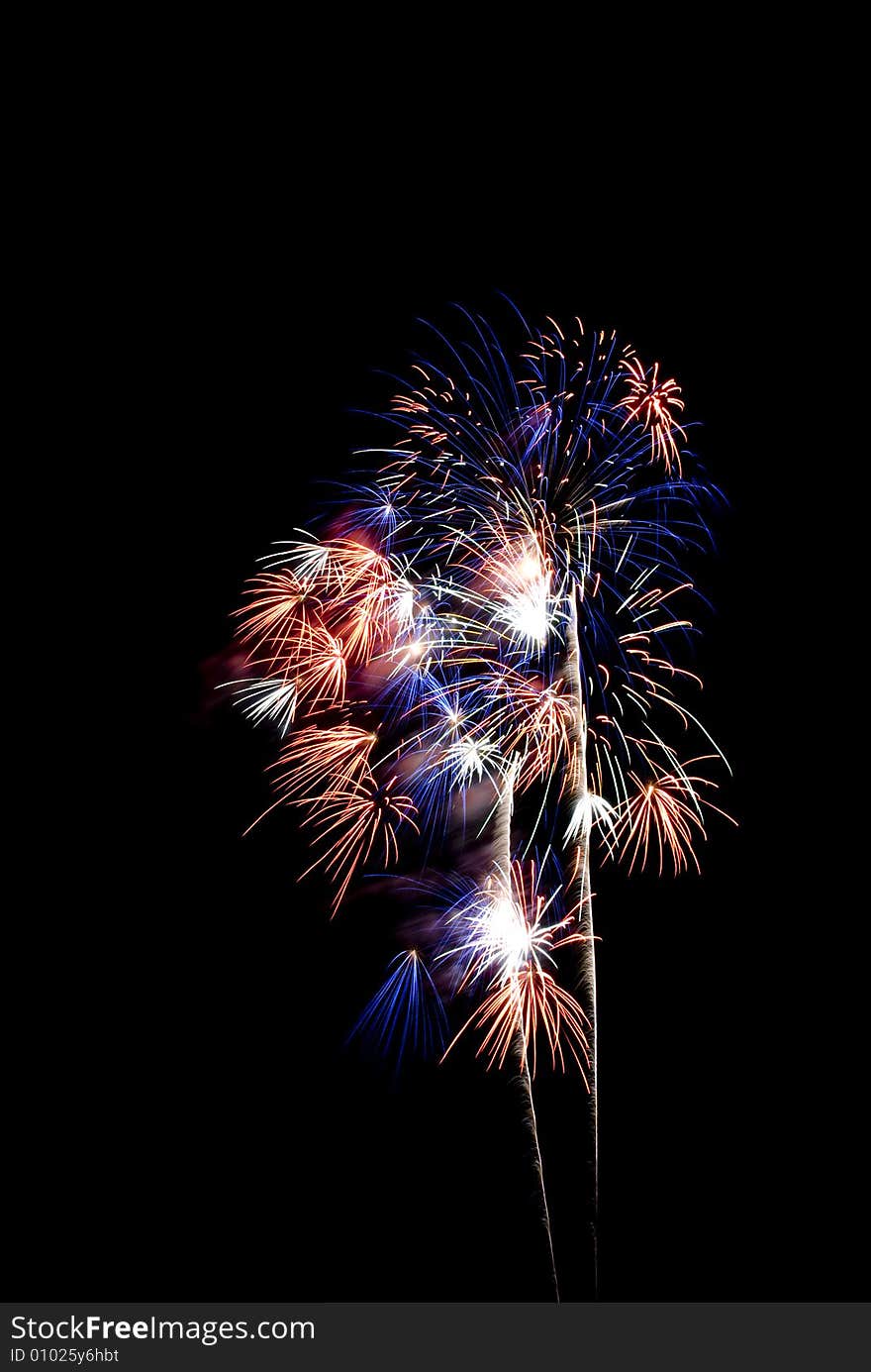 Beautiful fireworks.