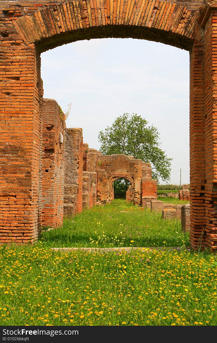 Ostia the harbor city of ancient Rome