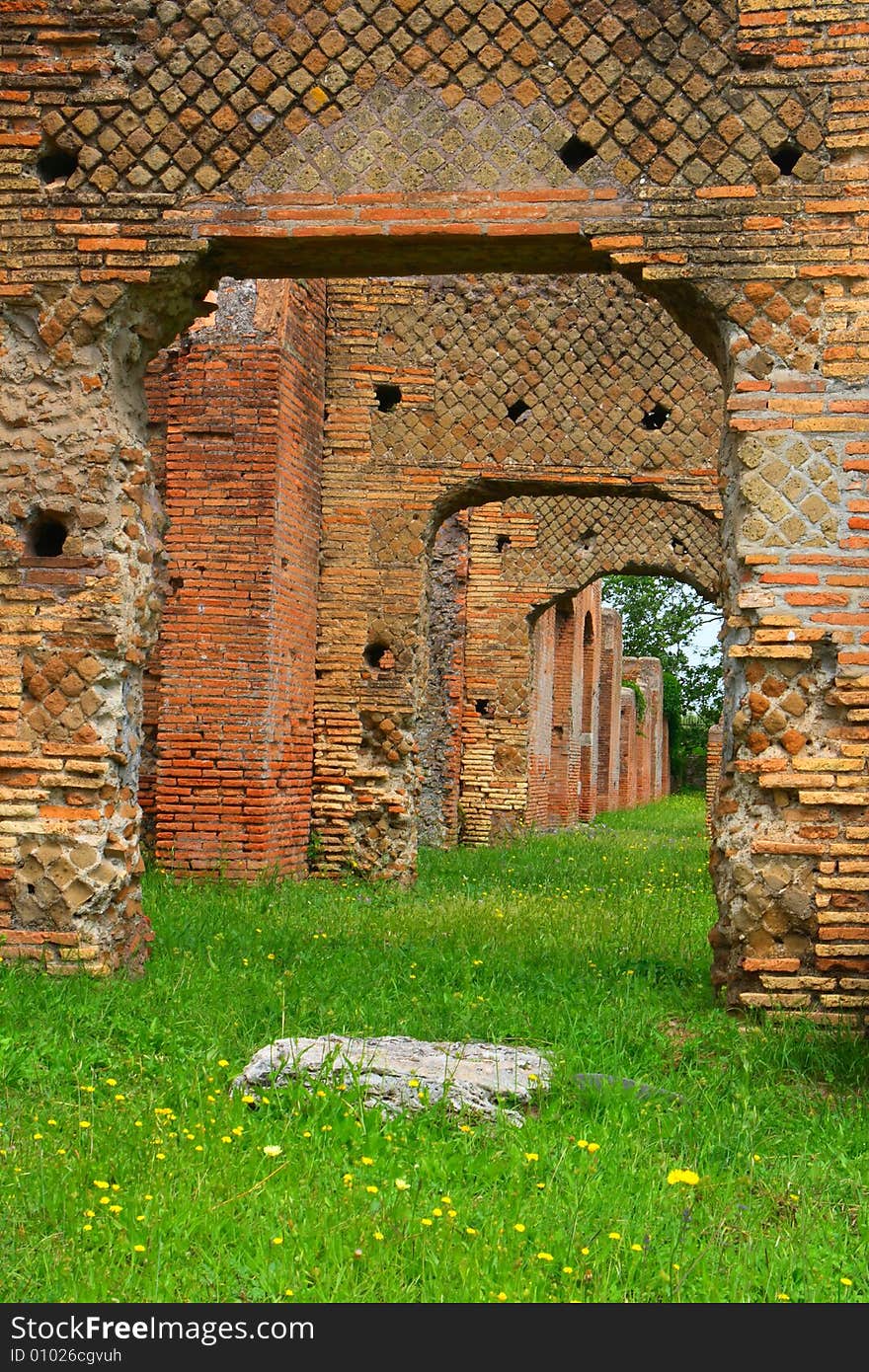 Ostia the harbor city of ancient Rome