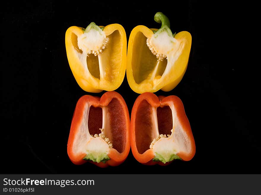 Beatiful dissected Pimiento