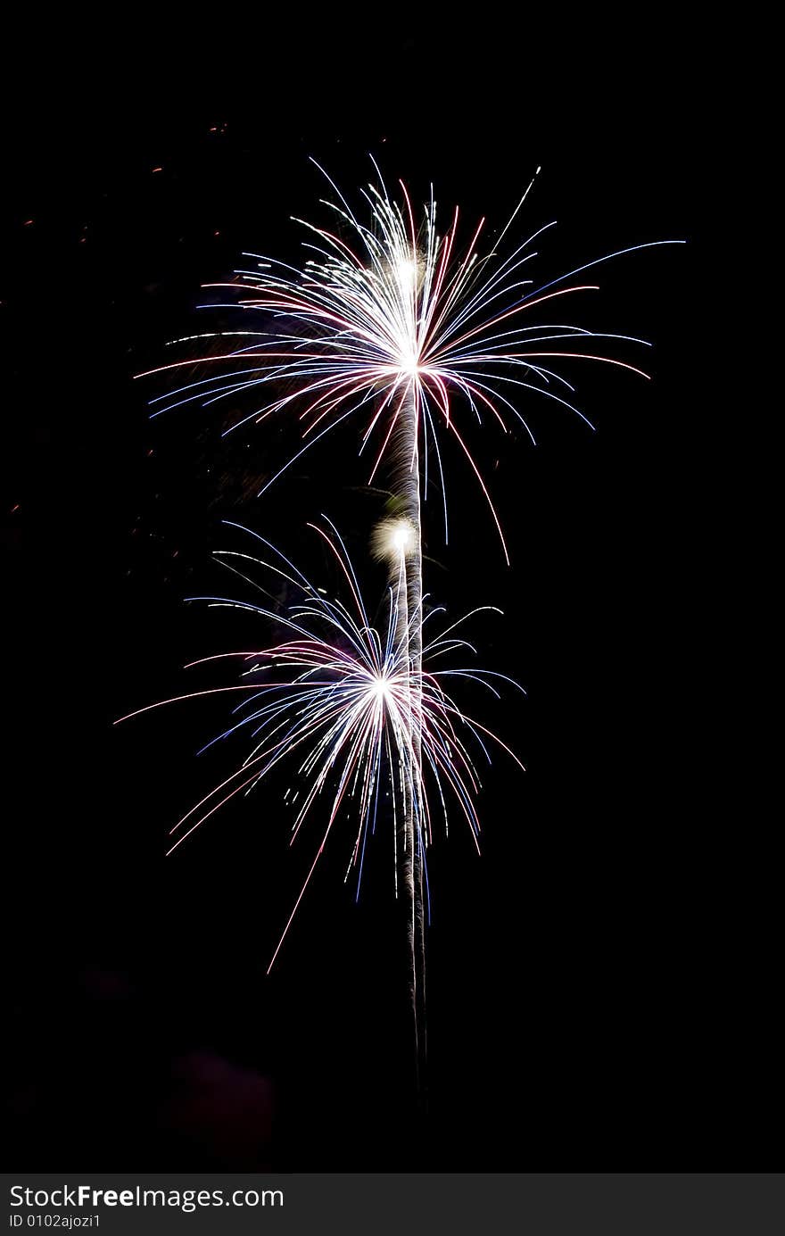 Beautiful fireworks.