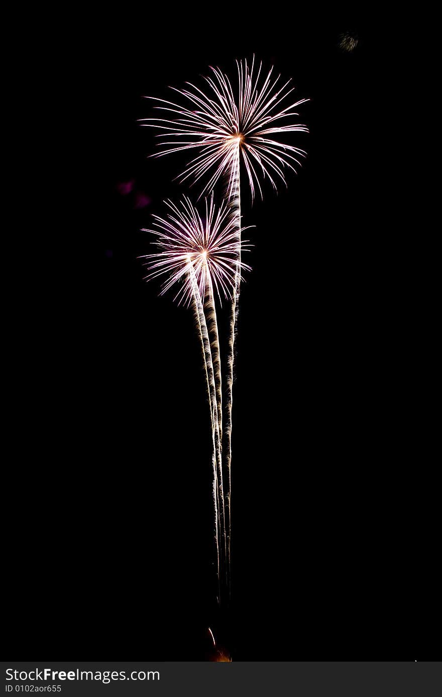 Beautiful fireworks.