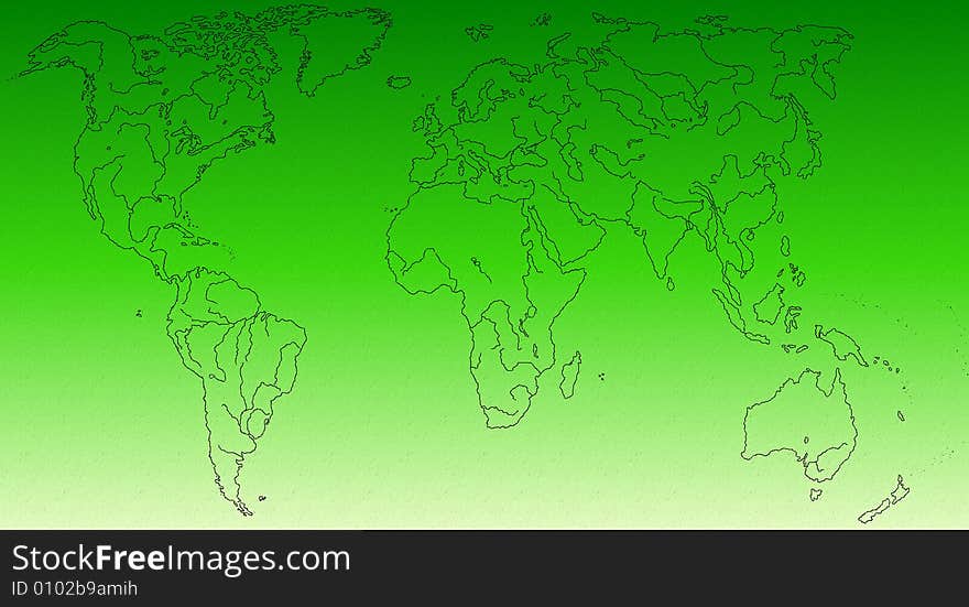 Big global map of earth