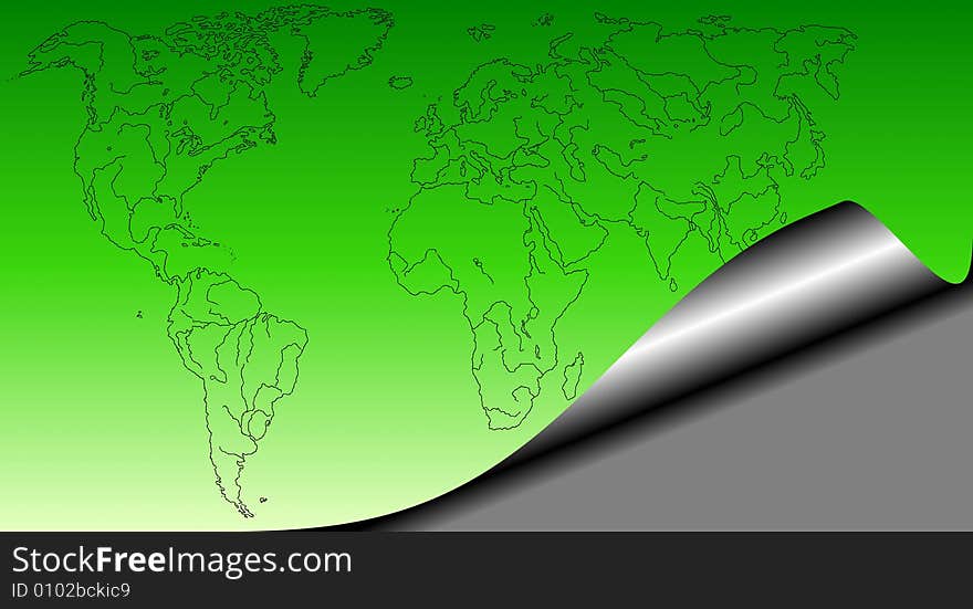 Big global map of earth