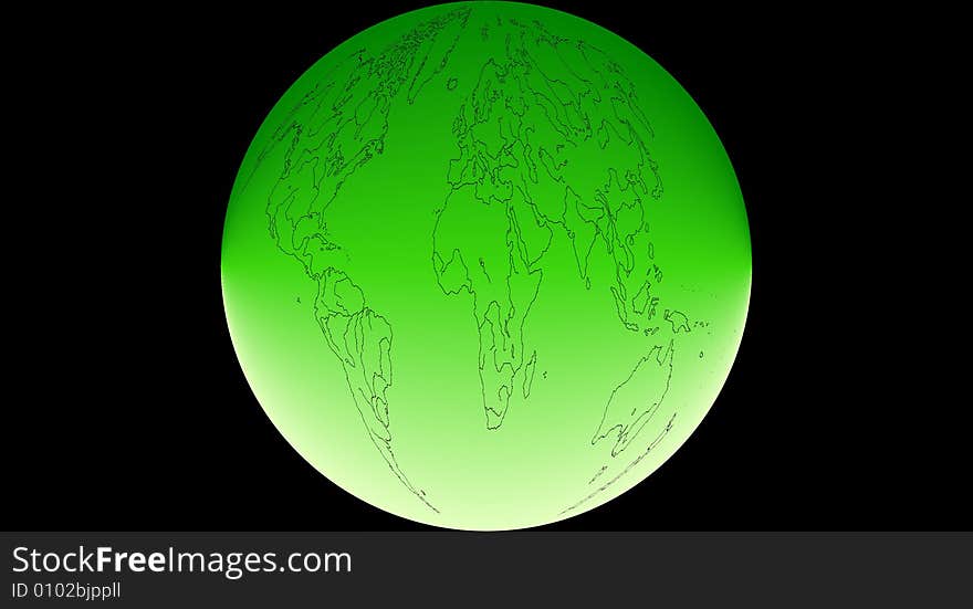 Big global map of earth