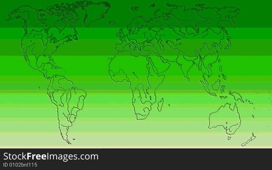 Big global map of earth