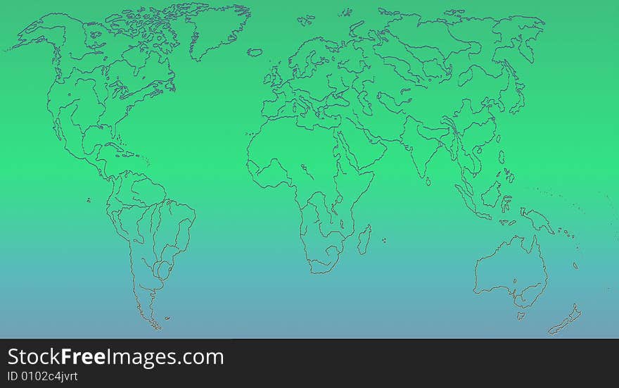 Big global map of earth