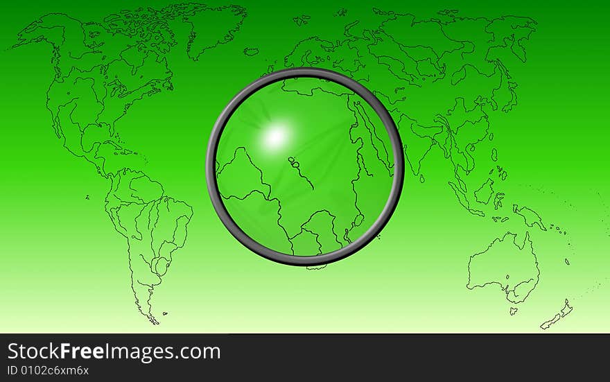 Big global map of earth