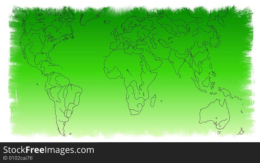 Big global map of earth