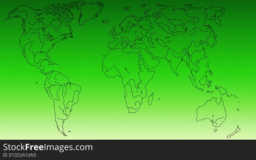 Big global map of earth