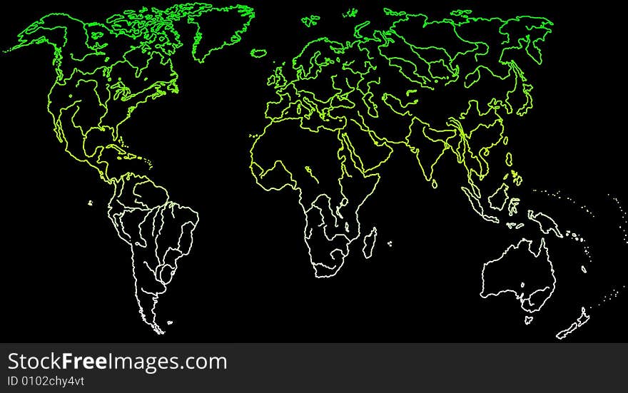 Big global map of earth