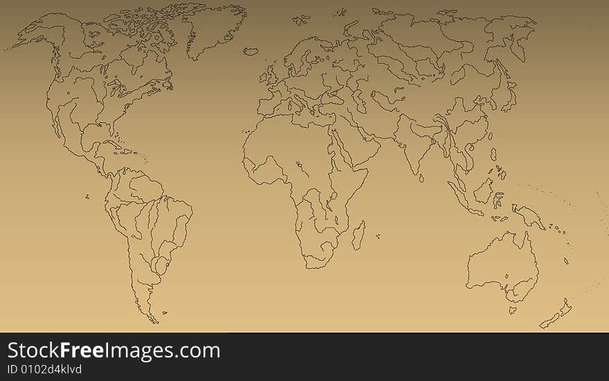 Big global map of earth