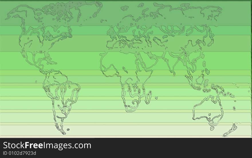 Big global map of earth