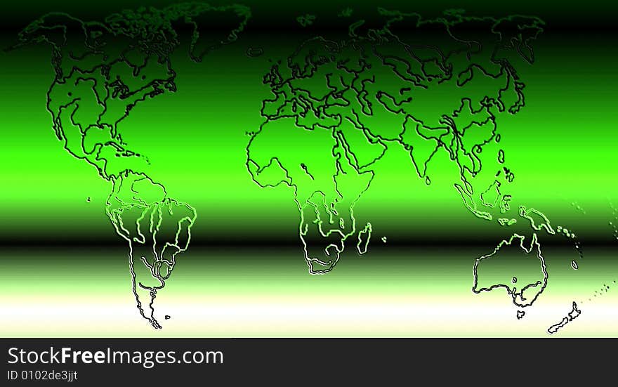 Big global map of earth