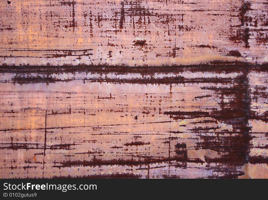 Image of a rusty background