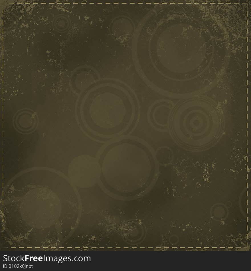 Abstract background with circles