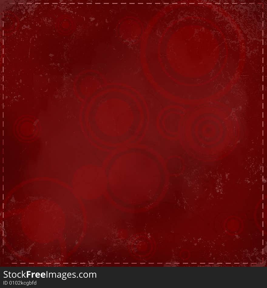 Abstract background with circles