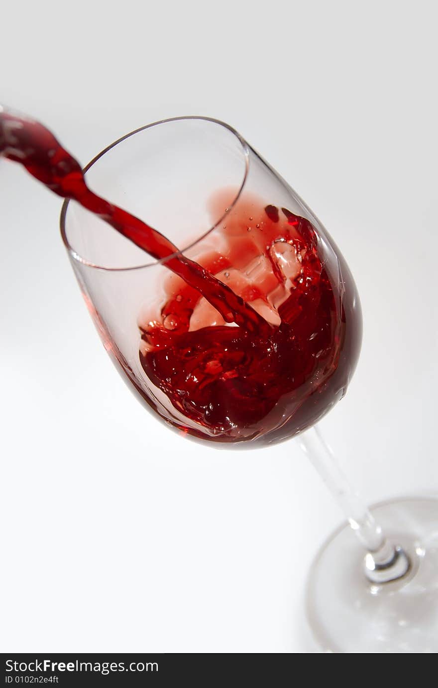 Red Wine Pouring