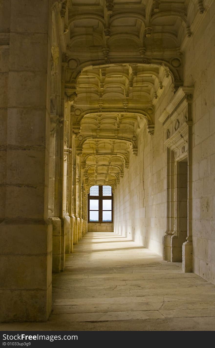 Gallery in chateau la rochfoucould. Gallery in chateau la rochfoucould