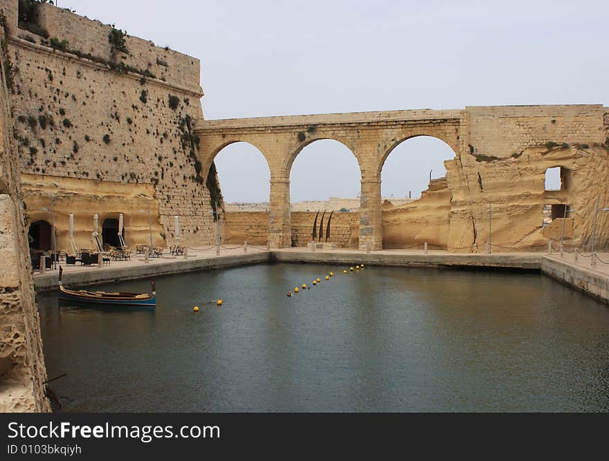 Inside the bastions