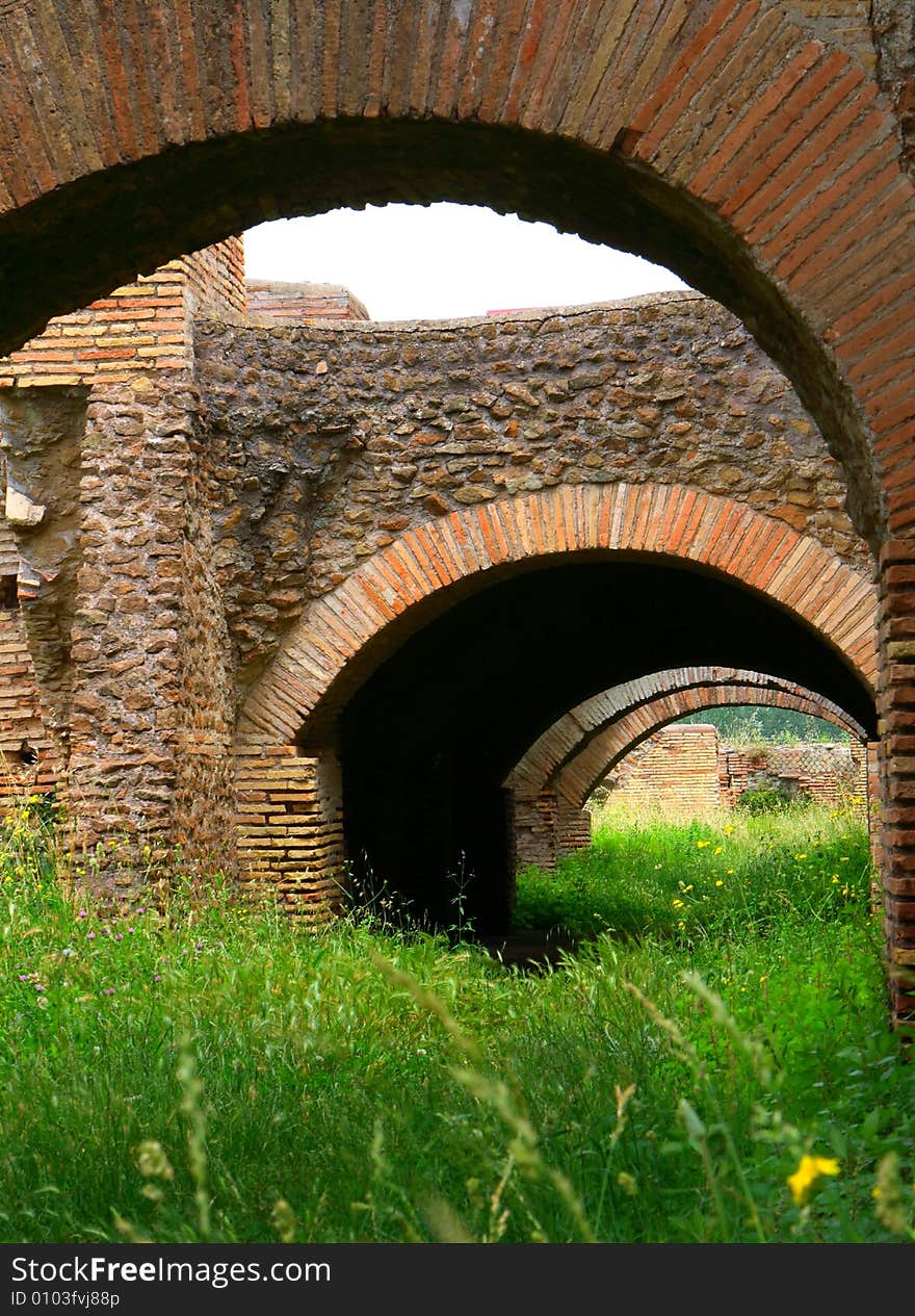 Ostia the harbor city of ancient Rome ancient,