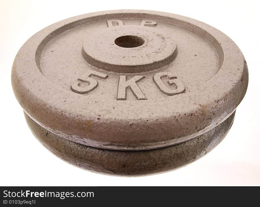 Free Weight 5 KG Front Perspective