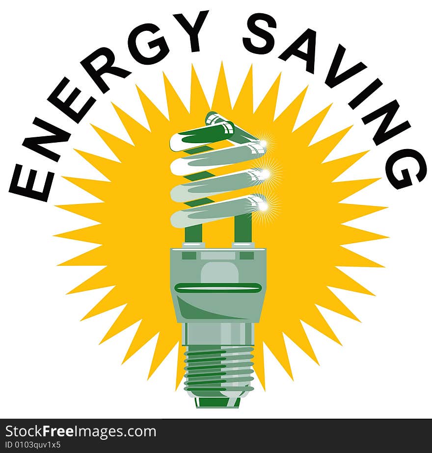 Light bulb CFL energy saving