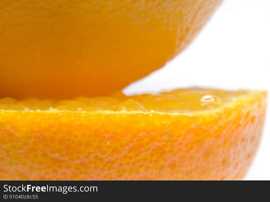 Fruit on the white background. Fruit on the white background